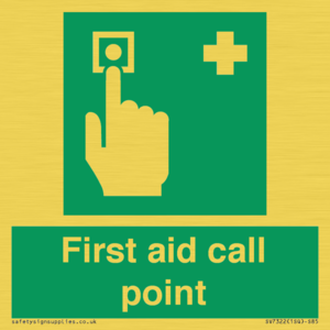 First aid call point